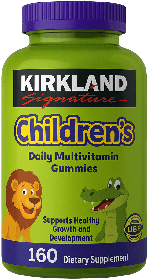 پاستیل Kirkland Signature Children’s Multivitamin برای تأمین ویتامین‌های روزانه کودکان و تقویت سیستم ایمنی