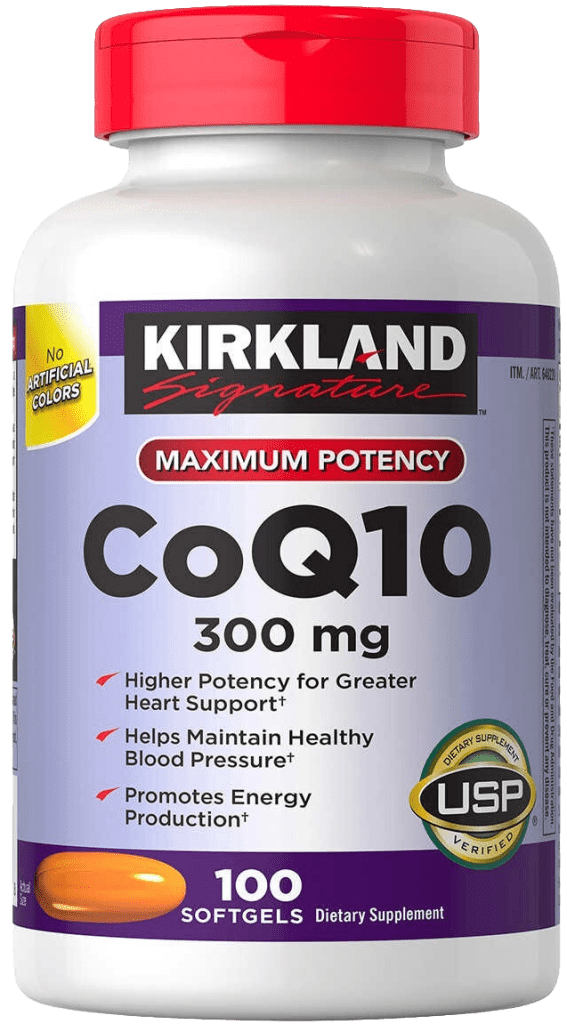 Kirkland Signature CoQ10 300mg برای افزایش انرژی سلولی و حمایت از سلامت قلب