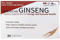 American Ginseng با تکنولوژی از ۱۹۹۹ برای افزایش انرژی، تقویت سیستم ایمنی و بهبود تمرکز ذهنی