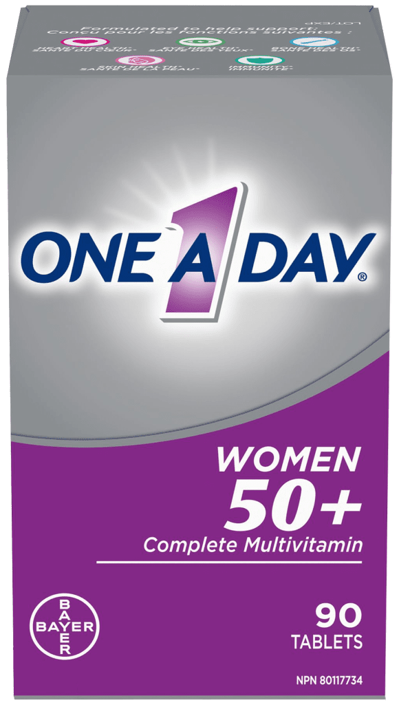مکمل روزانه بانوان بالای ۵۰ سال برند بایر-Bayer One A Day Women 50+