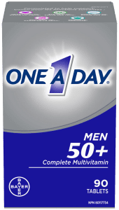 Bayer One A Day Men 50+ Complete Multivitamin – مکمل روزانه آقایان بالای ۵۰ سال | تیام هلث