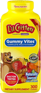مولتیویتامین پاستیلی Lil Critters Gummy Vites™ برای کودکان، کمک به رشد سالم و تقویت سیستم ایمنی